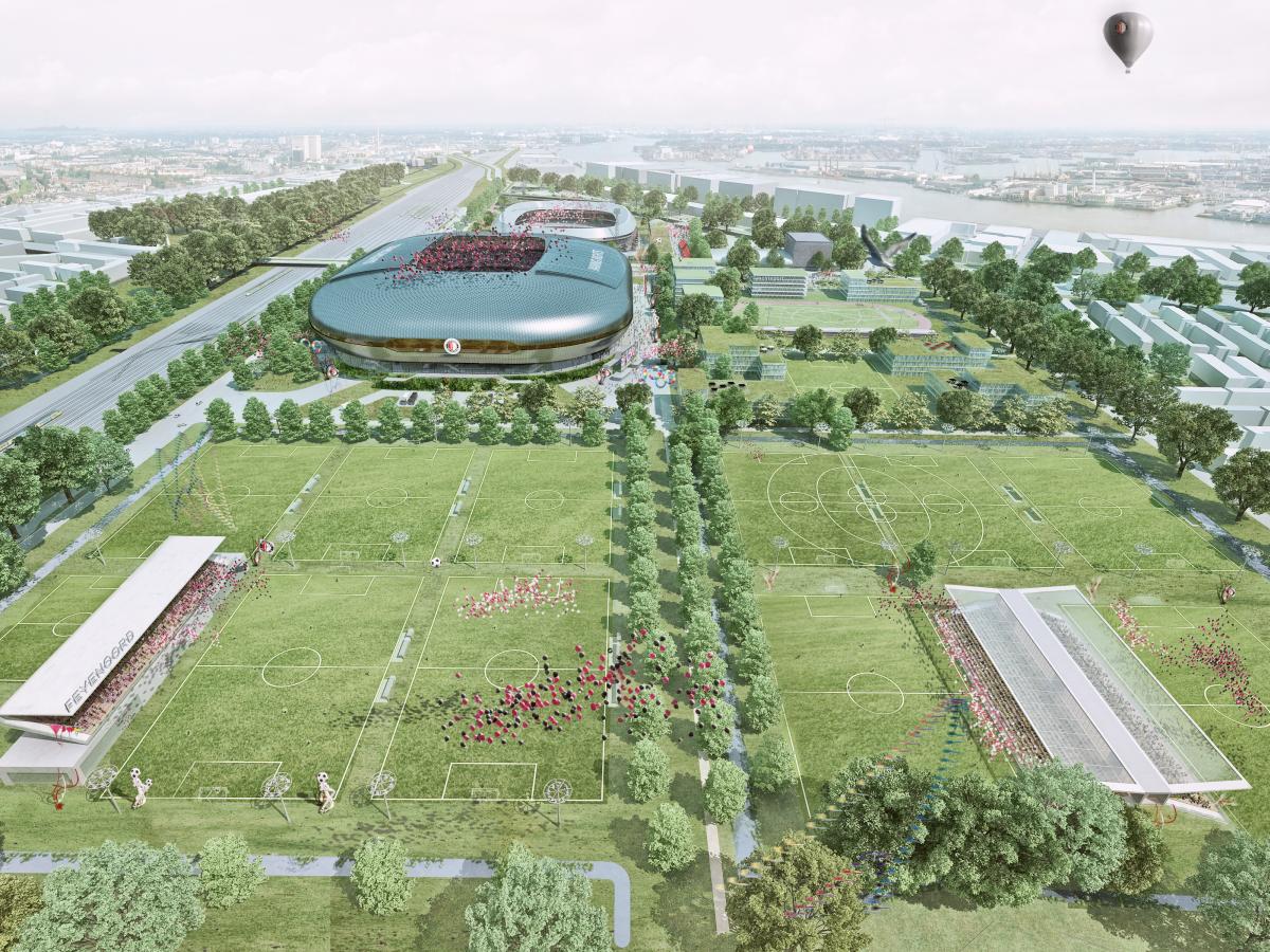 Nieuw Stadion Feyenoord, Rotterdam - Burgers De Greef